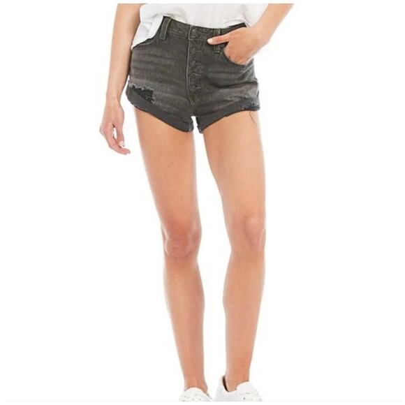 Free People Romeo Rolled Cut Off Shorts - Picture 2 of 8